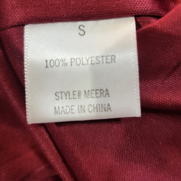 Alter'd State Womens Elegant Sequin Burgundy Dress Size S - Picture 7 of 9